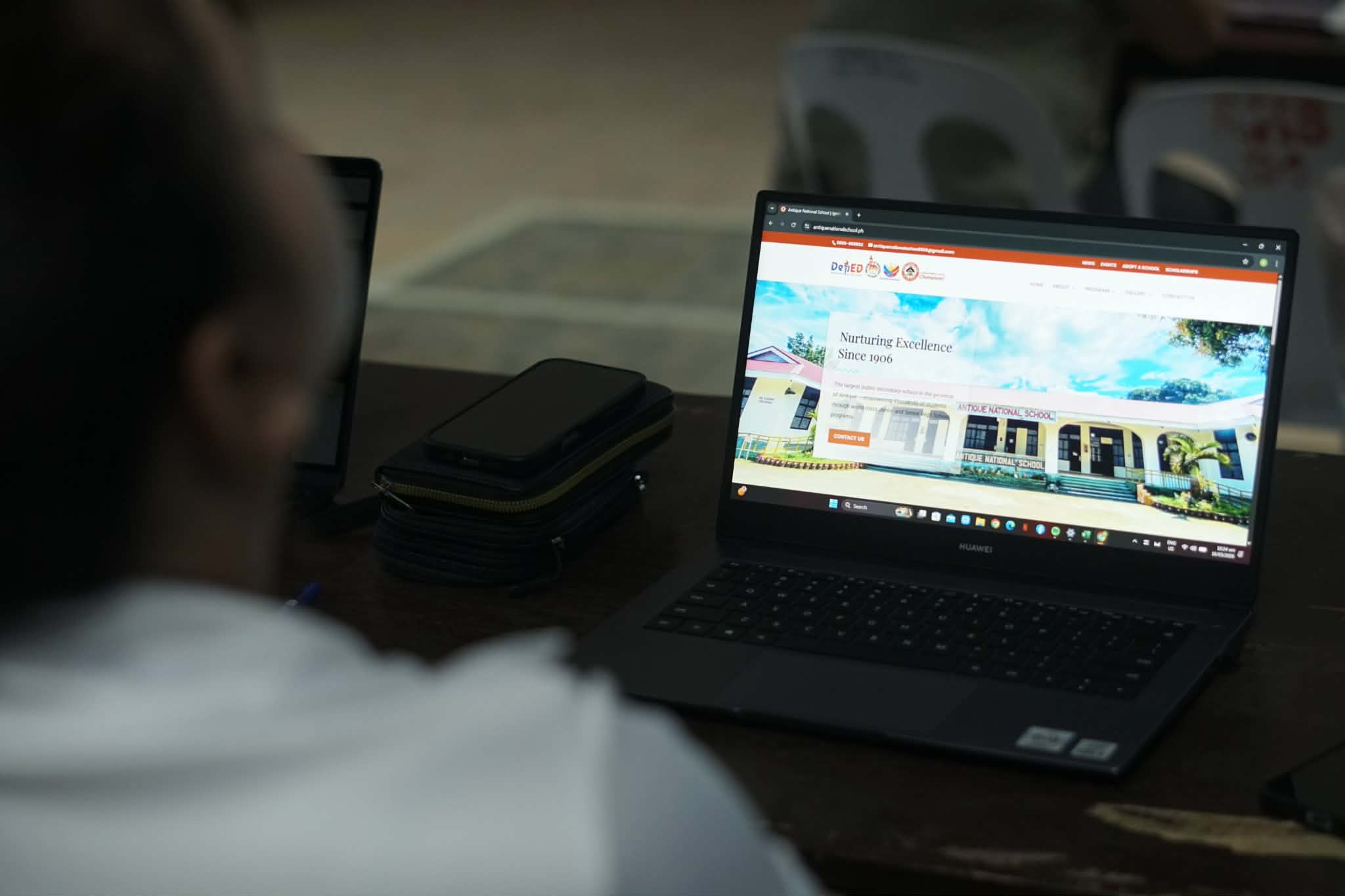 Antique National School Partners with UA for Full-Day Web Development Training Under Project RS-AIKS